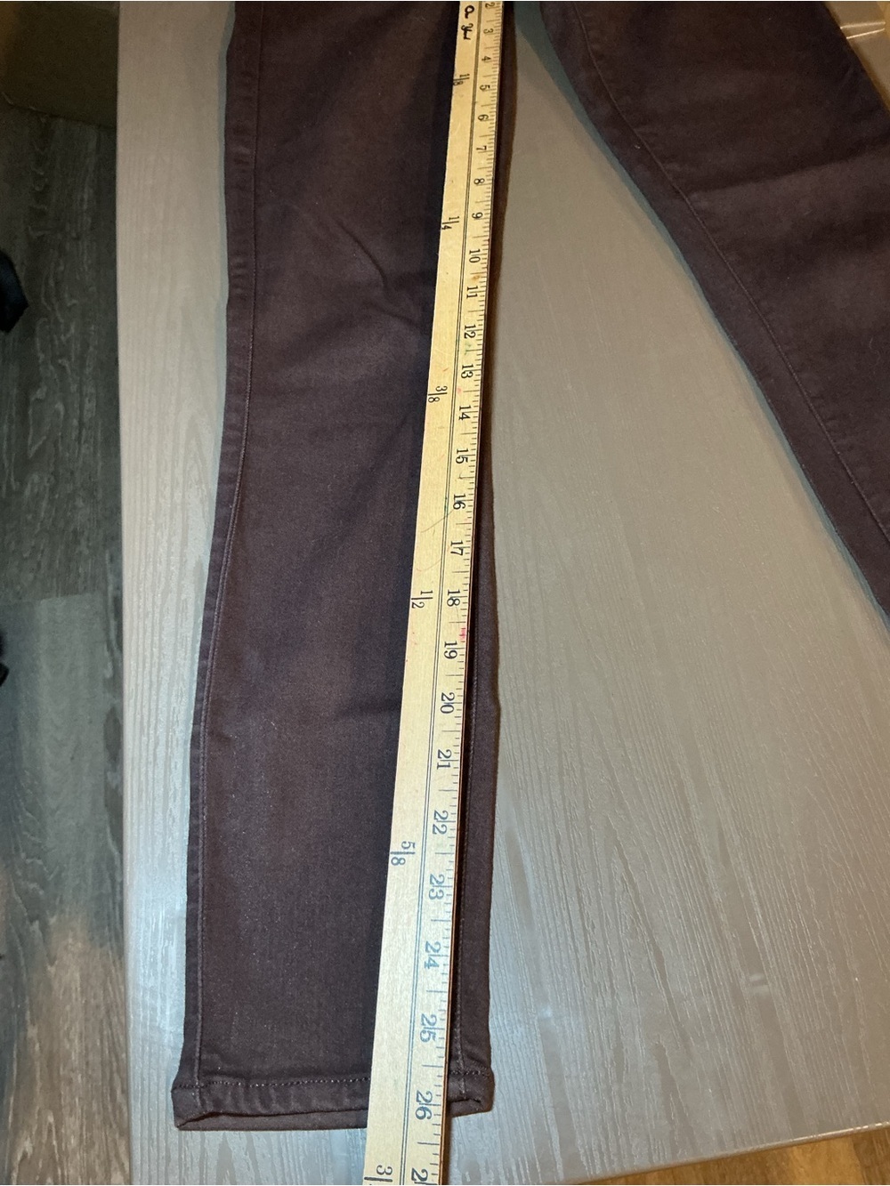 PAIGE Women's Brown Skinny Jeans - Picture 3 of 9